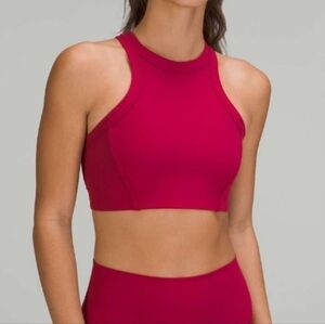Lululemon Ribbed High Neck Bra